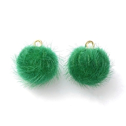 Подвески из искусственного норкового меха&nbsp;DIY-WH0401-92C