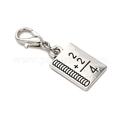 Подвесные украшения из сплава книг&nbsp;HJEW-JM04067