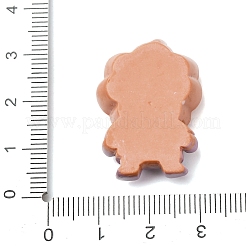 Undurchsichtige Cabochons aus Kunstharz mit Tiermotiv&nbsp;RESI-Z051-01B