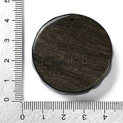 Резные подвески из натурального золотистого обсидиана&nbsp;G-G098-05