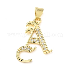 Латунные микро проложить кубического циркония подвески&nbsp;KK-I379-04G