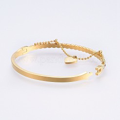 Браслеты из нержавеющей стали 304&nbsp;BJEW-P223-09G