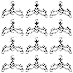 40 pièce de composants de lustre en alliage de style tibétain&nbsp;FIND-SC0023-76