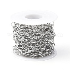 Цепи из текстурированной конской петли из нержавеющей стали 304 CHS-I020-01B-P