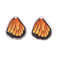 Печатные полупрозрачные акриловые подвески OACR-N133-019