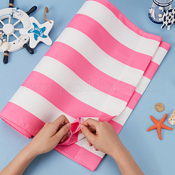 Полосатый стул ткань холст AJEW-WH20002-25A-04