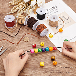 6 рулон шнура из искусственной замши 6 цветов LW-PH0002-27A