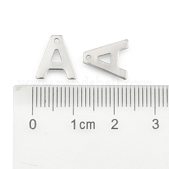 Не тускнеющие подвески-буквы из нержавеющей стали марки 304&nbsp;X-STAS-O073-01