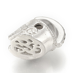 Perline zirconi micro pave  in ottone&nbsp;ZIRC-Q015-111P