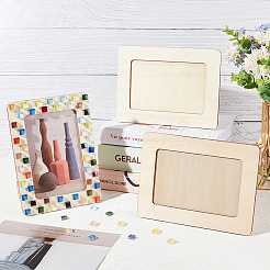 Kit de fabrication de cadre photo en mosaïque à faire soi-même&nbsp;DIY-OC0004-45