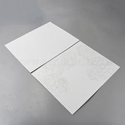 Kit di pittura ad acquerello a tema floreale&nbsp;AJEW-WH20130-205B