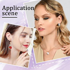 30 шт. подвеска из двухцветного сплава с эмалью&nbsp;ENAM-SC0004-17