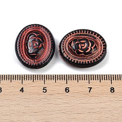 Непрозрачные акриловые бусины X1-OACR-P029-12A-01