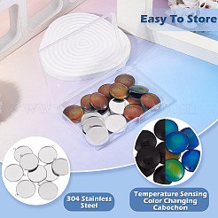 10 pz 304 ciondolo cabochon in acciaio inox&nbsp;DIY-TA0015-76A