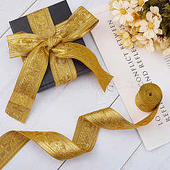 4.6~5 ярд полиэфирной жаккардовой ленты в этническом стиле для шитья украшений OCOR-GF0003-96A