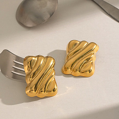 Pendientes de acero inoxidable 304 para mujer&nbsp;WX0122