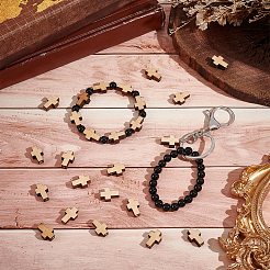 120шт натуральные деревянные бусины WOOD-UN0001-11