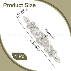 Исправление цветочного узора со стразами DIY-WH0502-89