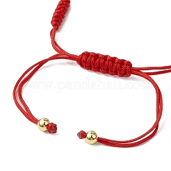 Braccialetto con perline intrecciate con lanmpword regolabile e malocchio&nbsp;BJEW-JB11062-03