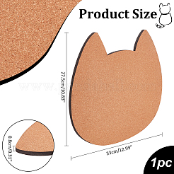 Настенная брошь в форме кошки AJEW-WH0314-511A