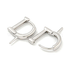 Латунная фурнитура для хооп серег KK-S386-03P