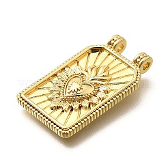 Подвески прямоугольника латуни&nbsp;KK-S508-03E-G