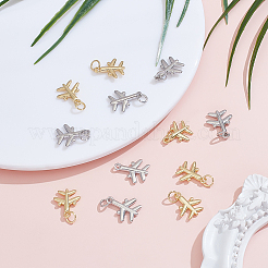 12шт 2 цвета латунные подвески&nbsp;KK-ME0001-48