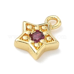 Латунные микро проложить кубического циркония подвески&nbsp;KK-G548-19G