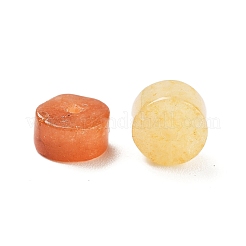Cuentas de jade de seda dorada natural&nbsp;G-U007-02A