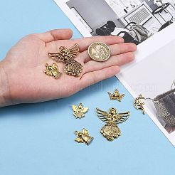 Сплавочные подвески тибетского стиля&nbsp;TIBEP-MSMC020-AG