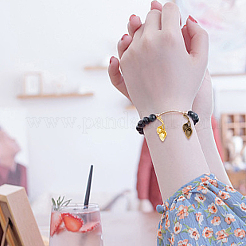 30 шт. 3-цветные подвески из цинкового сплава в тибетском стиле&nbsp;TIBEP-GO0001-01