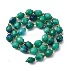 Бусины из натурального белого нефрита&nbsp;G-D305-B01-01F