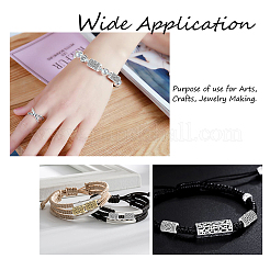 Сплавочные овальные бусины тибетского стиля  PALLOY-FH0001-17