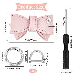 Брелки из искусственной кожи&nbsp;AJEW-WH20020-138C