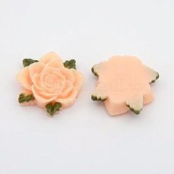 Stile misto cabochons della resina fiore&nbsp;CRES-X0007