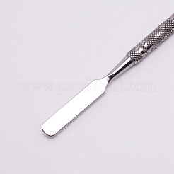 Цветная палитра из нержавеющей стали и палочка для палочки с двойной головкой&nbsp;MRMJ-WH0062-41P