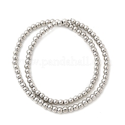 Стеклянные бусины с гальваническим покрытием  EGLA-F166-01A-P