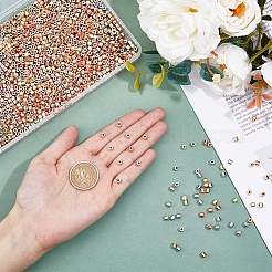 3 пакетик 3-х цветных пластиковых разделительных бусин ccb KY-DC0001-23