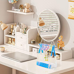 42 шт. 7-цветные непрозрачные и прозрачные акриловые аксессуары для демонстрации сережек EDIS-PH0001-33