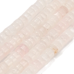 Бусины из натурального белого нефрита G-Z110-A07-2x4mm