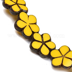 Чешские прессованные стеклянные бусины GLAA-I061-31B