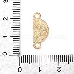 フルーツをモチーフにした合金エナメルコネクターチャーム  ライトゴールド  レッド  スイカ  20x8x1.5mm  穴：1.8mm&nbsp;AL-CBA95F4-01KCG-03
