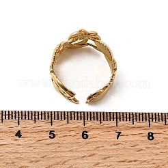 Кольца-манжеты из нержавеющей стали 304 для женщин&nbsp;RJEW-F193-01G