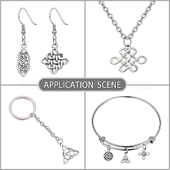 100шт 10 стиля подвески из сплава в тибетском стиле&nbsp;TIBEP-CJ0002-45