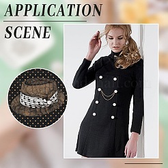 12 шт. 2 стиля пуговицы из сплава со стразами на ножке FIND-AR0005-20