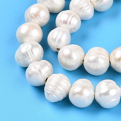 Нити из натурального культивированного пресноводного жемчуга PEAR-L001-A-08-01