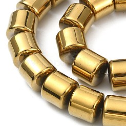 Fili di perline di ematite sintetica non magnetica elettrolitica&nbsp;G-C024-03B