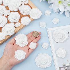 26 шт. 4 стиля 3D компьютерная вышивка полиэстер орнамент аксессуары DIY-WR0003-73B