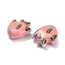 Abalorios de porcelana hechas a mano&nbsp;PORC-F016-01A