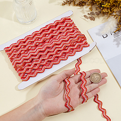 16.5 Yards gewelltes Polyesterband&nbsp;OCOR-ME0001-58